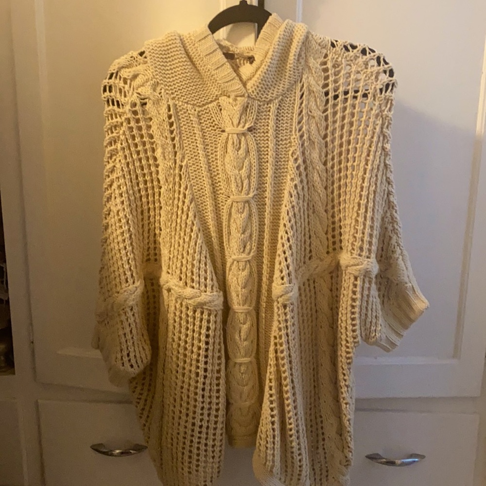525 America s/s hooded sweater, size S/M